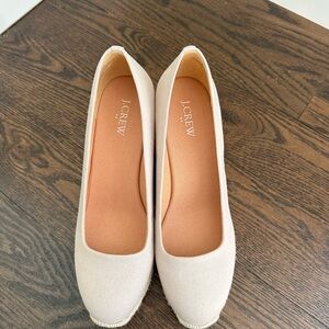 J Crew Wedge Shoes Size 9